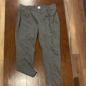 Time & Tru Grey Pleated Pants